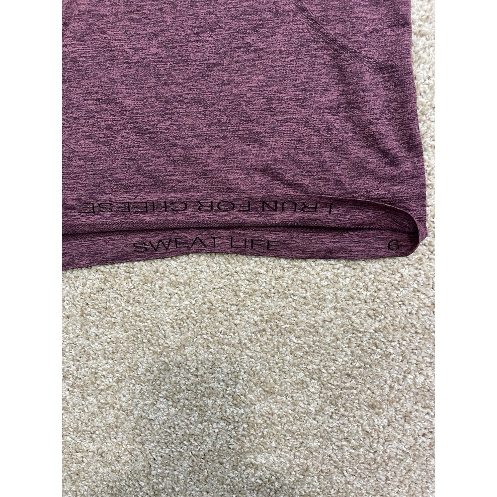 Lululemon Ocher Swiftly Tech SS Short Sleeve Shirt 6 - Picture 8 of 8